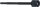 Kraft-Bit-Einsatz | Länge 150 mm | Antrieb Innenvierkant 12,5 mm (1/2") | Innensechskant 6 mm