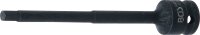 Kraft-Bit-Einsatz | Länge 150 mm | Antrieb Innenvierkant 12,5 mm (1/2") | Innensechskant 7 mm