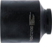 Kraft-Steckschlüssel-Einsatz Sechskant, tief | Antrieb Innenvierkant 25 mm (1") | SW 100 mm