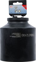 Kraft-Steckschlüssel-Einsatz Sechskant, tief | Antrieb Innenvierkant 25 mm (1") | SW 100 mm