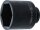 Kraft-Steckschlüssel-Einsatz Sechskant, tief | Antrieb Innenvierkant 25 mm (1") | SW 100 mm