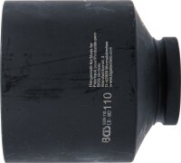 Kraft-Steckschlüssel-Einsatz Sechskant, tief | Antrieb Innenvierkant 25 mm (1") | SW 110 mm