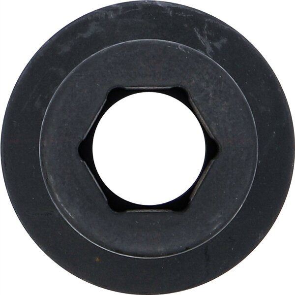 Kraft-Steckschlüssel-Einsatz Sechskant, tief | Antrieb Innenvierkant 25 mm (1") | SW 21 mm