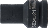 Kraft-Steckschlüssel-Einsatz Sechskant, tief | Antrieb Innenvierkant 25 mm (1") | SW 21 mm
