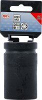 Kraft-Steckschlüssel-Einsatz Sechskant, tief | Antrieb Innenvierkant 25 mm (1") | SW 33 mm