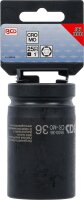Kraft-Steckschlüssel-Einsatz Sechskant, tief | Antrieb Innenvierkant 25 mm (1") | SW 36 mm