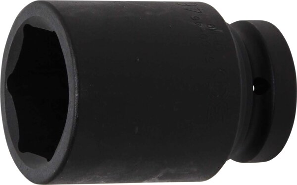 Kraft-Steckschlüssel-Einsatz Sechskant, tief | Antrieb Innenvierkant 25 mm (1") | SW 46 mm