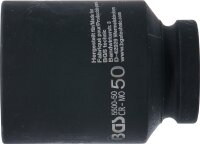 Kraft-Steckschlüssel-Einsatz Sechskant, tief | Antrieb Innenvierkant 25 mm (1") | SW 50 mm
