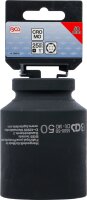 Kraft-Steckschlüssel-Einsatz Sechskant, tief | Antrieb Innenvierkant 25 mm (1") | SW 50 mm