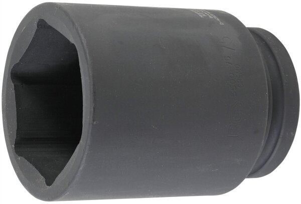 Kraft-Steckschlüssel-Einsatz Sechskant, tief | Antrieb Innenvierkant 25 mm (1") | SW 75 mm