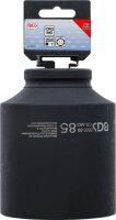 Kraft-Steckschlüssel-Einsatz Sechskant, tief | Antrieb Innenvierkant 25 mm (1") | SW 85 mm