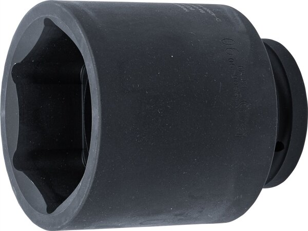 Kraft-Steckschlüssel-Einsatz Sechskant, tief | Antrieb Innenvierkant 25 mm (1") | SW 90 mm