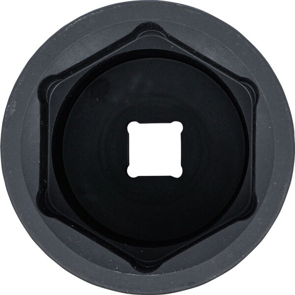 Kraft-Steckschlüssel-Einsatz Sechskant, tief | Antrieb Innenvierkant 25 mm (1") | SW 90 mm