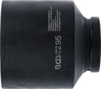 Kraft-Steckschlüssel-Einsatz Sechskant, tief | Antrieb Innenvierkant 25 mm (1") | SW 95 mm