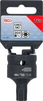 Kraft-Bit-Einsatz | Länge 60 mm | Antrieb Innenvierkant 20 mm (3/4") | T-Profil (für Torx) T60