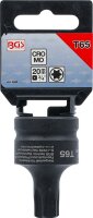 Kraft-Bit-Einsatz | Länge 60 mm | Antrieb Innenvierkant 20 mm (3/4") | T-Profil (für Torx) T65