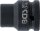 Kraft-Steckschlüssel-Einsatz Sechskant | Antrieb Innenvierkant 20 mm (3/4") | SW 17 mm