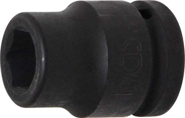 Kraft-Steckschlüssel-Einsatz Sechskant | Antrieb Innenvierkant 20 mm (3/4") | SW 18 mm