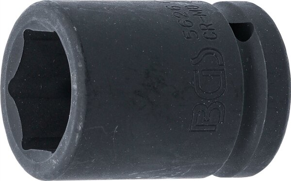 Kraft-Steckschlüssel-Einsatz Sechskant | Antrieb Innenvierkant 20 mm (3/4") | SW 26 mm