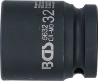 Kraft-Steckschlüssel-Einsatz Sechskant | Antrieb Innenvierkant 20 mm (3/4") | SW 32 mm