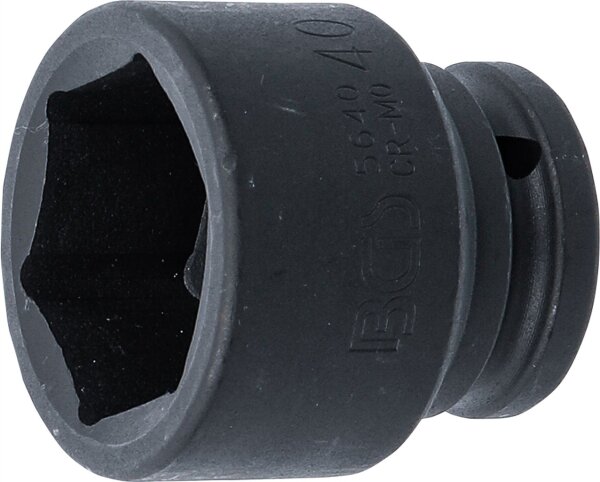 Kraft-Steckschlüssel-Einsatz Sechskant | Antrieb Innenvierkant 20 mm (3/4") | SW 40 mm