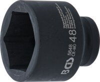 Kraft-Steckschlüssel-Einsatz Sechskant | Antrieb Innenvierkant 20 mm (3/4") | SW 48 mm