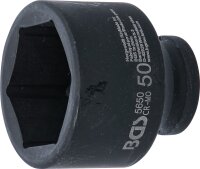 Kraft-Steckschlüssel-Einsatz Sechskant | Antrieb Innenvierkant 20 mm (3/4") | SW 50 mm