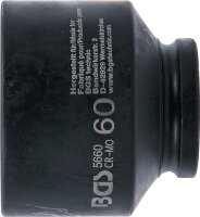 Kraft-Steckschlüssel-Einsatz Sechskant | Antrieb Innenvierkant 20 mm (3/4") | SW 60 mm