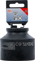 Kraft-Steckschlüssel-Einsatz Sechskant | Antrieb Innenvierkant 20 mm (3/4") | SW 60 mm