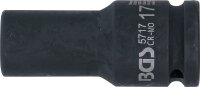 Kraft-Steckschlüssel-Einsatz Sechskant, tief | Antrieb Innenvierkant 20 mm (3/4") | SW 17 mm