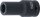 Kraft-Steckschlüssel-Einsatz Sechskant, tief | Antrieb Innenvierkant 20 mm (3/4") | SW 19 mm
