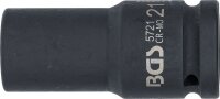 Kraft-Steckschlüssel-Einsatz Sechskant, tief | Antrieb Innenvierkant 20 mm (3/4") | SW 21 mm