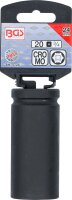 Kraft-Steckschlüssel-Einsatz Sechskant, tief | Antrieb Innenvierkant 20 mm (3/4") | SW 24 mm