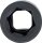 Kraft-Steckschlüssel-Einsatz Sechskant, tief | Antrieb Innenvierkant 20 mm (3/4") | SW 24 mm