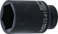 Kraft-Steckschlüssel-Einsatz Sechskant, tief | Antrieb Innenvierkant 20 mm (3/4") | SW 41 mm
