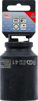 Kraft-Steckschlüssel-Einsatz Sechskant, tief | Antrieb Innenvierkant 20 mm (3/4") | SW 41 mm
