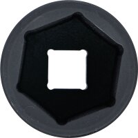 Kraft-Steckschlüssel-Einsatz Sechskant, tief | Antrieb Innenvierkant 20 mm (3/4") | SW 46 mm