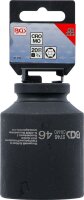Kraft-Steckschlüssel-Einsatz Sechskant, tief | Antrieb Innenvierkant 20 mm (3/4") | SW 46 mm