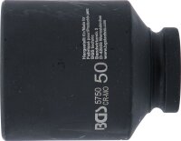 Kraft-Steckschlüssel-Einsatz Sechskant, tief | Antrieb Innenvierkant 20 mm (3/4") | SW 50 mm