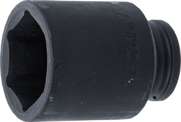 Kraft-Steckschlüssel-Einsatz Sechskant, tief | Antrieb Innenvierkant 20 mm (3/4") | SW 55 mm