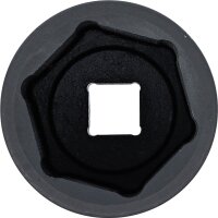 Kraft-Steckschlüssel-Einsatz Sechskant, tief | Antrieb Innenvierkant 20 mm (3/4") | SW 55 mm