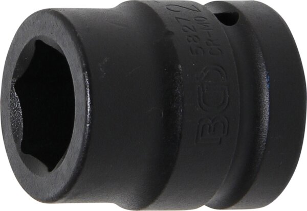 Kraft-Steckschlüssel-Einsatz Sechskant | Antrieb Innenvierkant 25 mm (1") | SW 27 mm