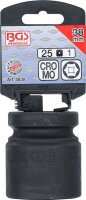 Kraft-Steckschlüssel-Einsatz Sechskant | Antrieb Innenvierkant 25 mm (1") | SW 38 mm