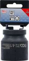 Kraft-Steckschlüssel-Einsatz Sechskant | Antrieb Innenvierkant 25 mm (1") | SW 41 mm