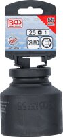 Kraft-Steckschlüssel-Einsatz Sechskant | Antrieb Innenvierkant 25 mm (1") | SW 55 mm