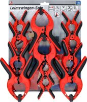 Leimzwingen-Satz | Nylon | 85 - 160 mm | 12-tlg.
