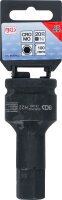 Kraft-Bit-Einsatz | Länge 100 mm | Antrieb Innenvierkant 20 mm (3/4") | Innensechskant 22 mm