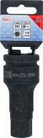 Kraft-Bit-Einsatz | Länge 100 mm | Antrieb Innenvierkant 20 mm (3/4") | Innensechskant 24 mm