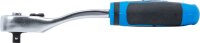 Umschaltknarre | feinverzahnt | Abtrieb Außenvierkant 6,3 mm (1/4")