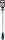 Umschaltknarre | extra lang | Abtrieb Außenvierkant 6,3 mm (1/4") | 300 mm